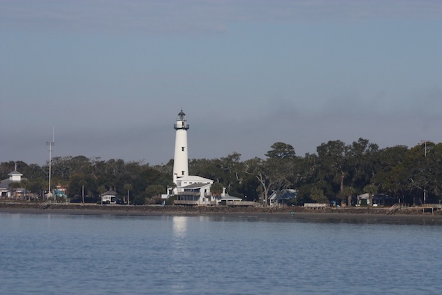 lighthouse across water