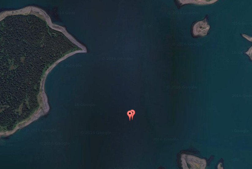 map of water near spring island